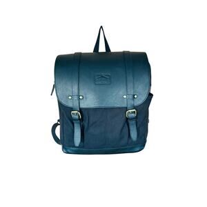 Portage Travel Gear black canvas mailman carryon laptop messenger bag backpack